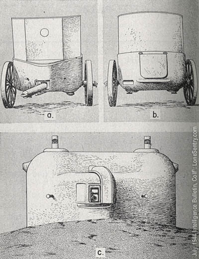 [German Mobile Steel Pillbox]