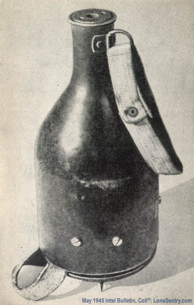 [German Panzerwurfmine, hollow charge antitank hand grenade]