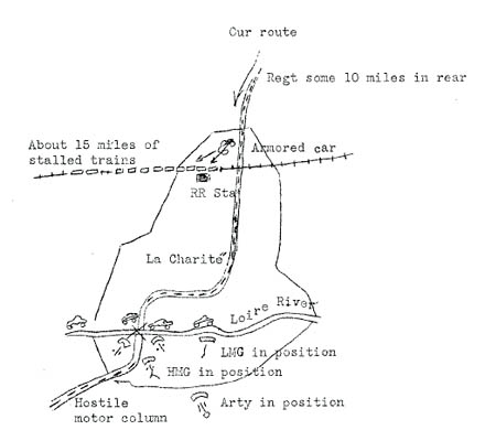 [Figure 5. Action at La Charité]