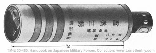 [Figure 376. Pyrotechnic signal for use in grenade dischargers.]